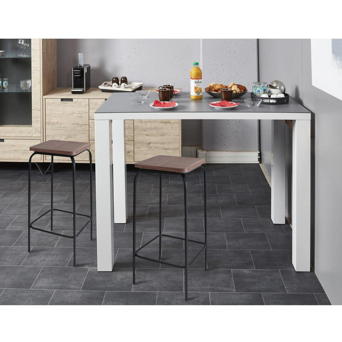 Chaise 42709NO - Kaleido Noir - Lot de 2