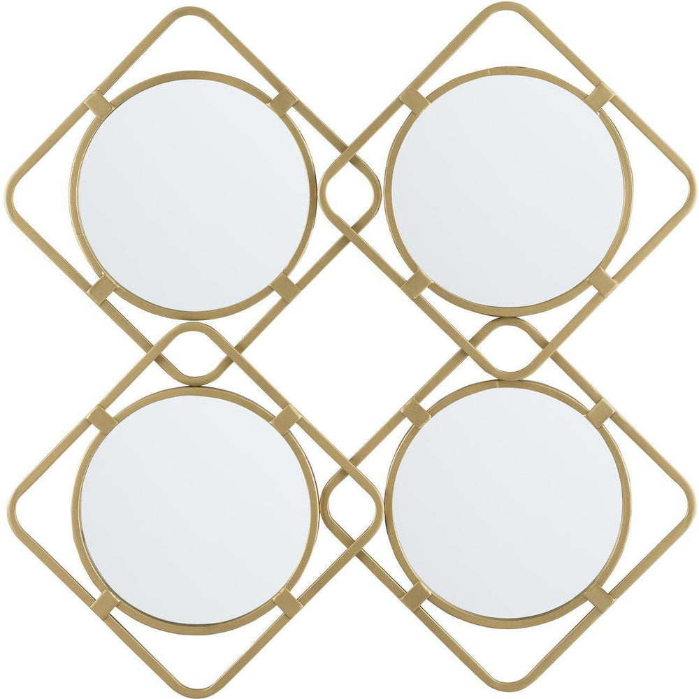 Deco miroir 47538DO - Swords Or - Lot de 1