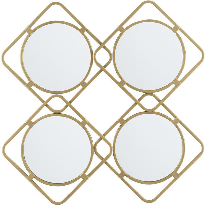 Deco miroir 47538DO - Swords Or - Lot de 1