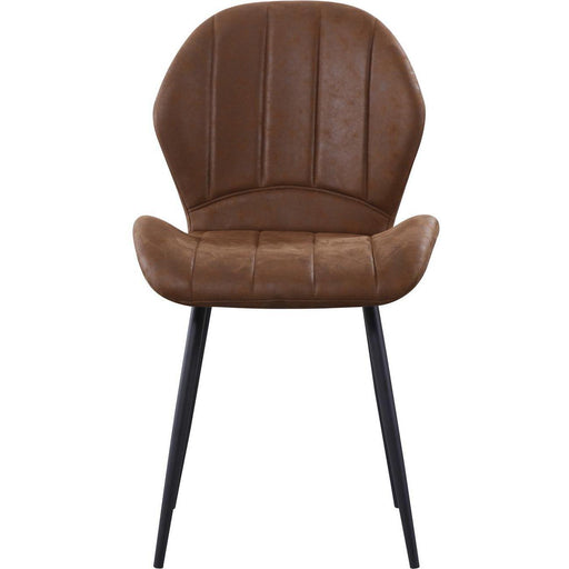 Chaise 58207MA - Flynn Marron - Lot de 4