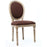 Chaise 47771CH - Jak Marron - Lot de 2