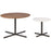 Table d'appoint 65903BC - Kolding Blanc & Marron - Lot de 1