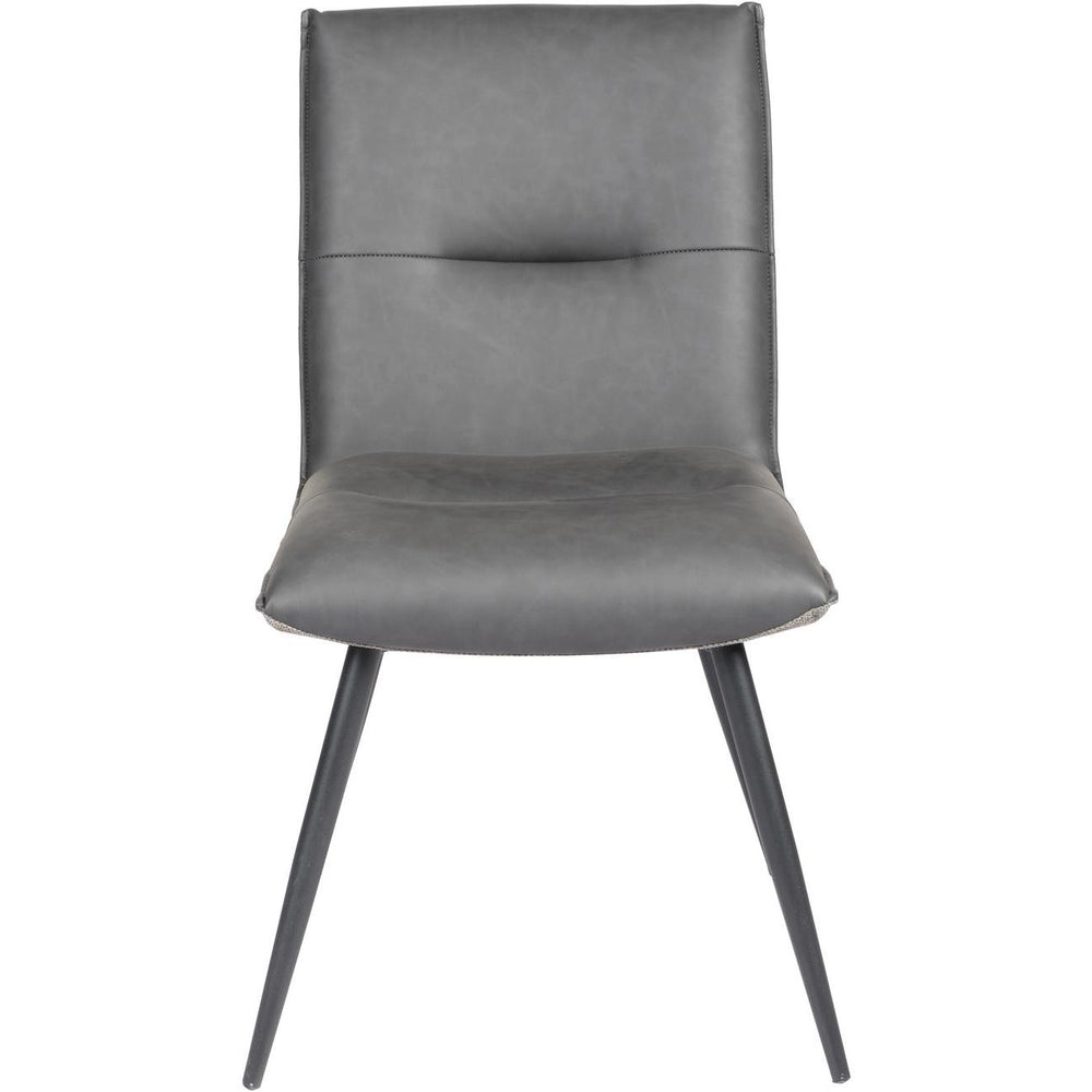 Chaise 52865GR - Jonas Gris - Lot de 2