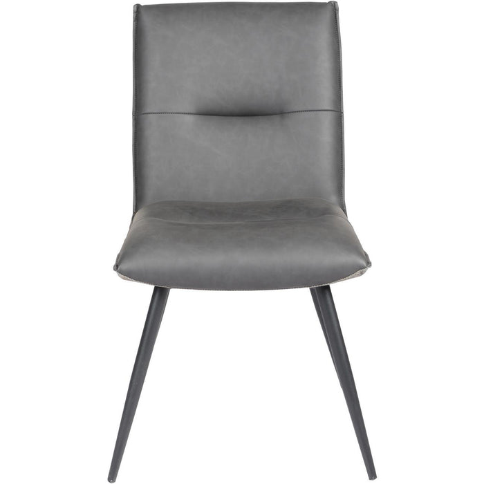 Chaise 52865GR - Jonas Gris - Lot de 2