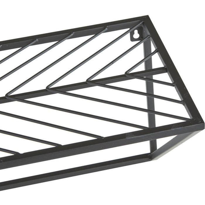 Deco etagere 67213NO - Parme Noir - Lot de 1