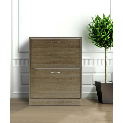 Meuble a chaussure 54320CE - MEUBLE A CHAUSSURES 2 PORTES 63 X 24 X 81.5 H - Lot de 2