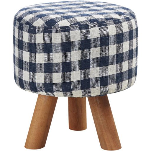 Pouf enfant 41300BU - Khalida Bleu - Lot de 2