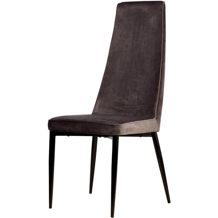 Chaise 52867GR - Adeline Gris - Lot de 4