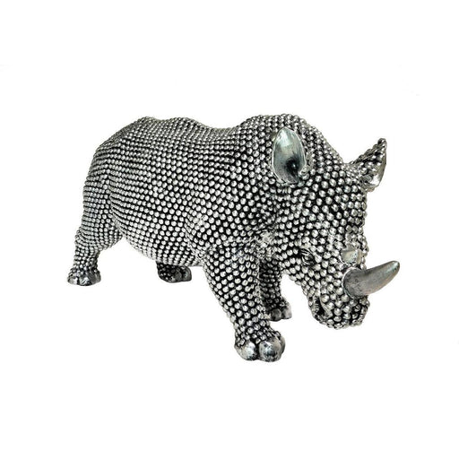Deco statue 47547AR - Rino Argent - Lot de 1