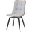 Chaise 50325GR - Geoffrey Gris - Lot de 4
