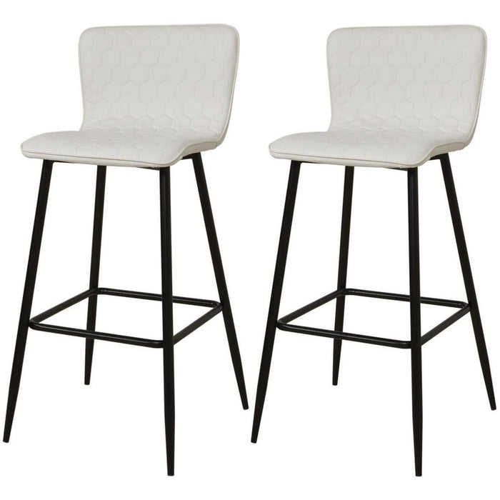 Chaise 43112BL - KERAMIKA Blanc - Lot de 2