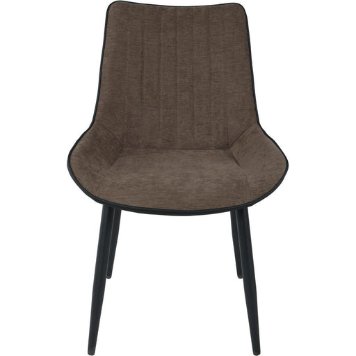 Chaise 55127TN - ST MORITZ Marron - Lot de 4