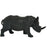 Deco statue 47547NO - Rino Noir - Lot de 1