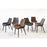 Chaise 55127TN - ST MORITZ Marron - Lot de 4