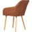 Chaise 61122MA - Lloyd Marron - Lot de 2