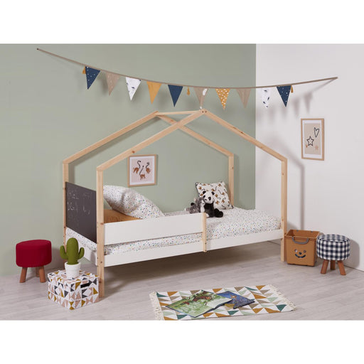 Pouf enfant 41300BU - Khalida Bleu - Lot de 2