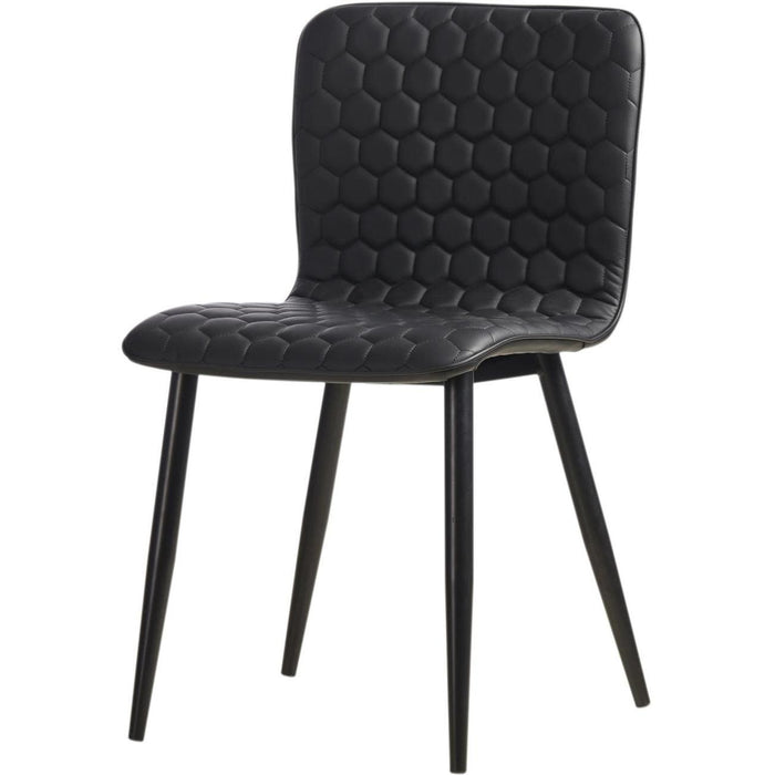 Chaise 43110NO - Bronco Noir - Lot de 4