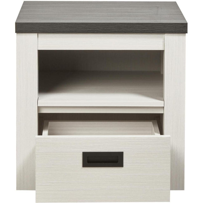 Chevet 60171BN - Xander Blanc - Lot de 1