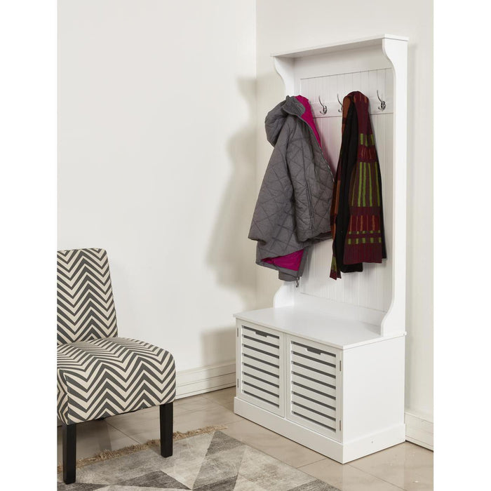 Meuble de rangement 60151BL - Oxford Blanc - Lot de 1