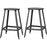 Chaise 42706NO - Swappi Noir - Lot de 2