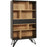 Vitrine 49123NA - ST MORITZ Noir & Marron - Lot de 1