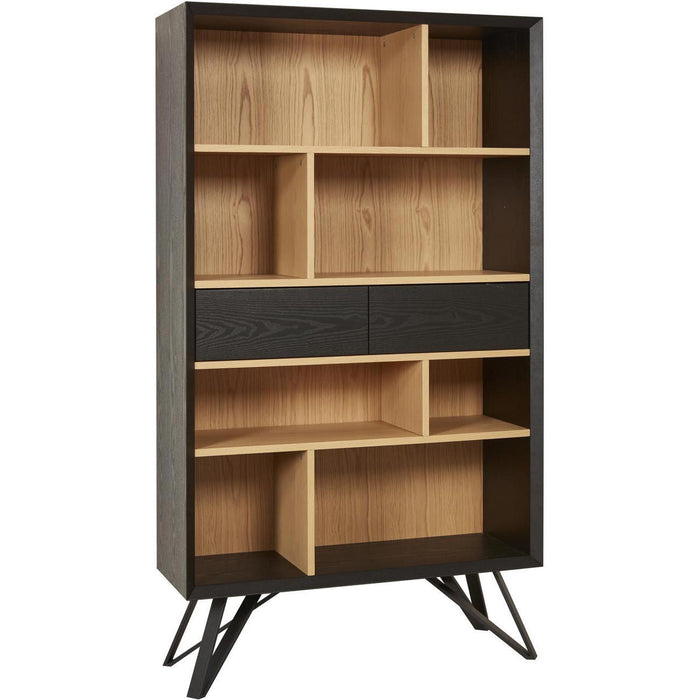 Vitrine 49123NA - ST MORITZ Noir & Marron - Lot de 1