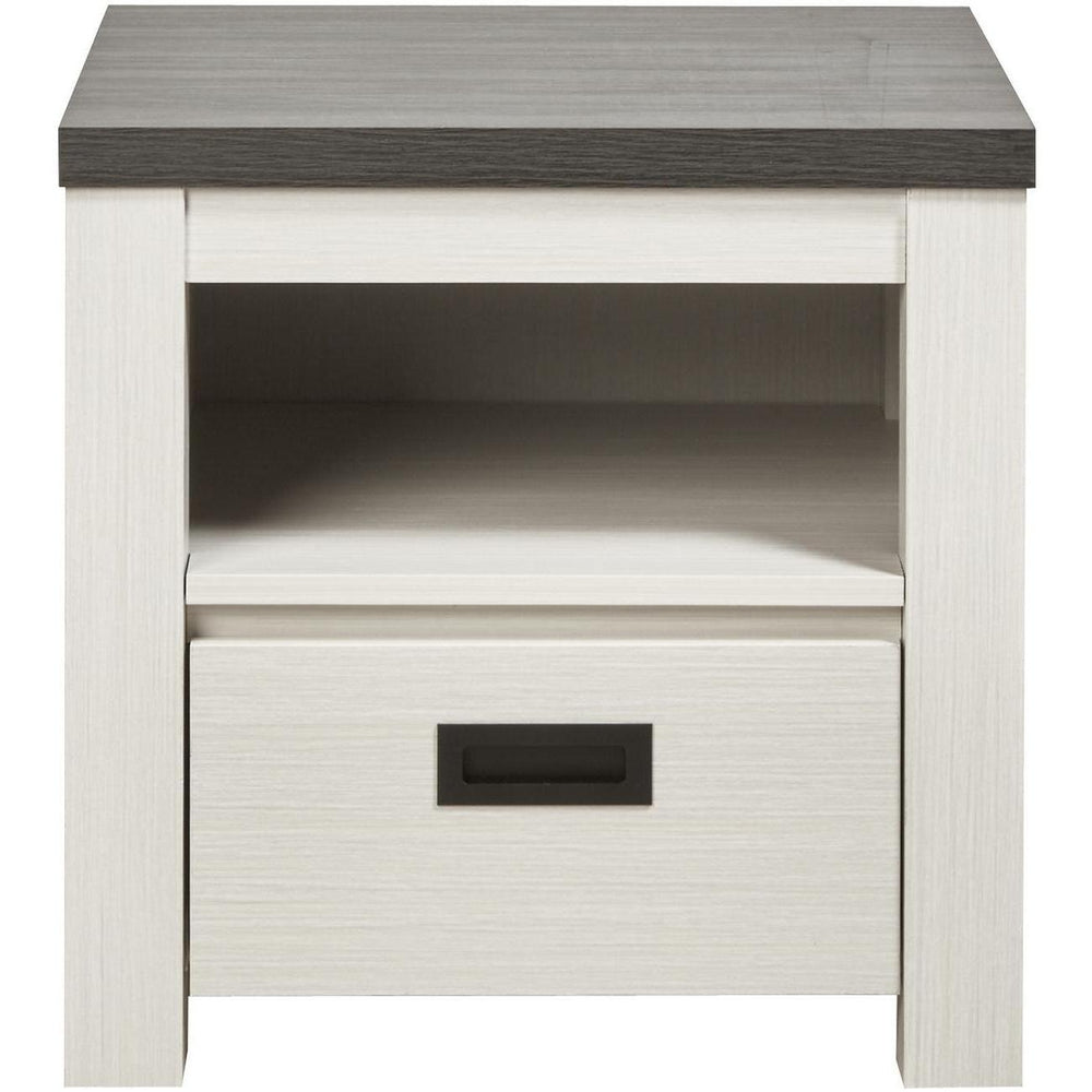 Chevet 60171BN - Xander Blanc - Lot de 1
