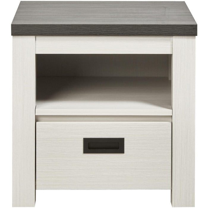 Chevet 60171BN - Xander Blanc - Lot de 1