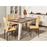 Chaise 58206MT - Bree Jaune Moutarde - Lot de 4