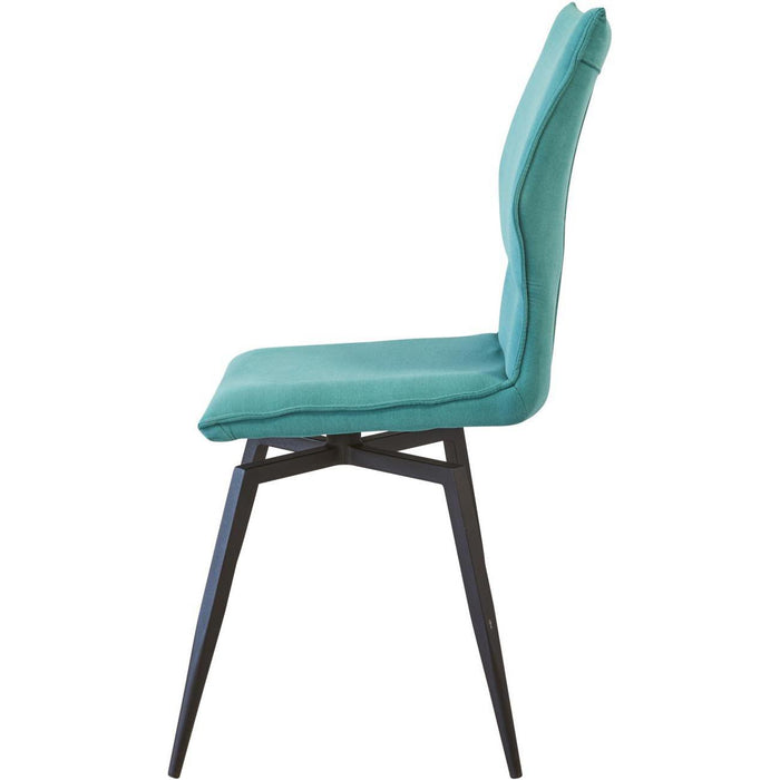 Chaise 55126TU - Rany Bleu - Lot de 4