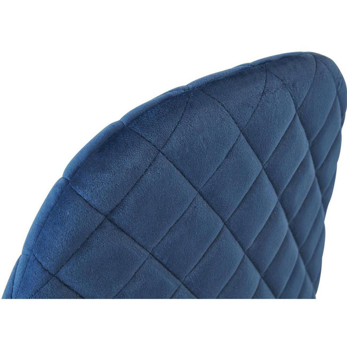 Chaise 39540BU - Hoverton Bleu - Lot de 4