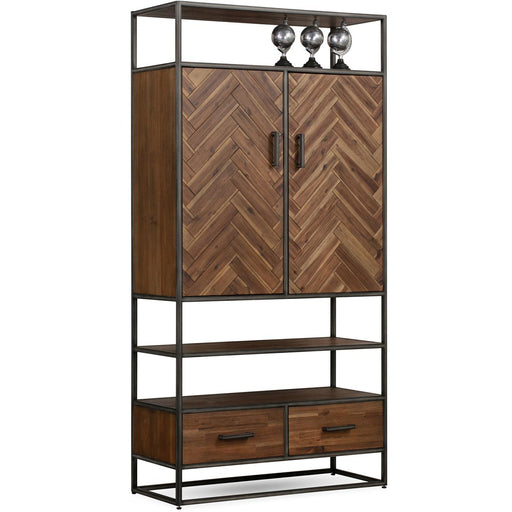 Vitrine 19337BS - Hudson Marron - Lot de 1