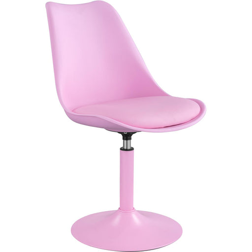 Chaise 40410RE - STEEVE Rose - Lot de 2