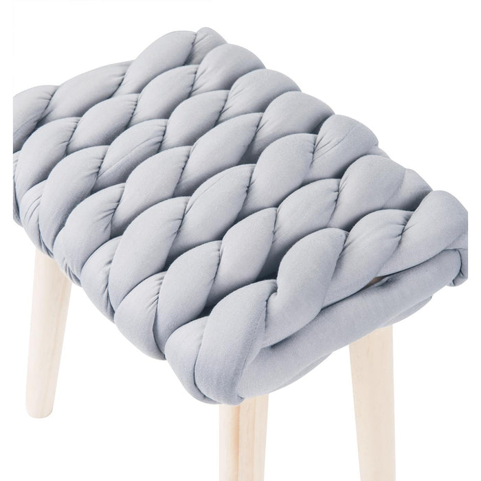 Pouf 13837GR - Dona Gris - Lot de 1