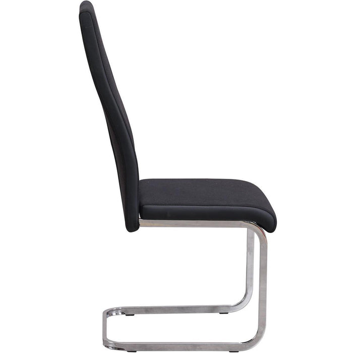 Chaise 48610NO - Rinery Noir - Lot de 4