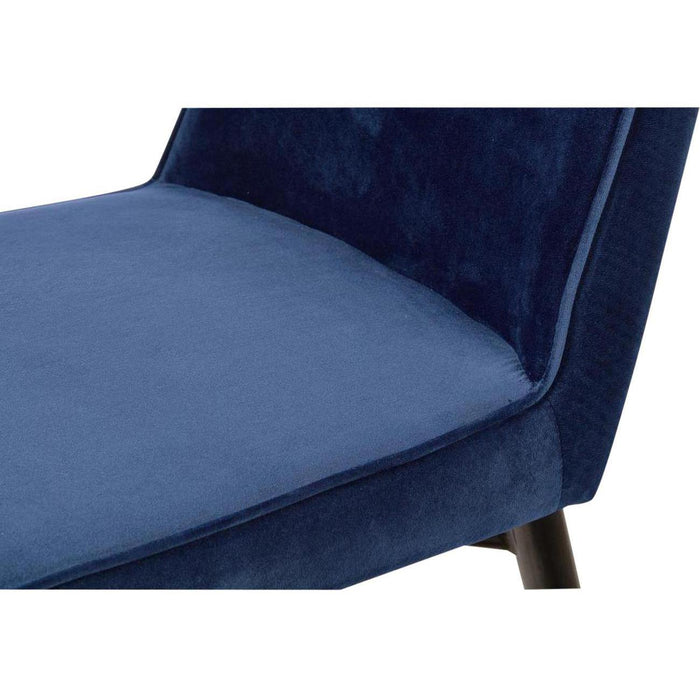 Chaise 52867BU - Adeline Bleu - Lot de 4