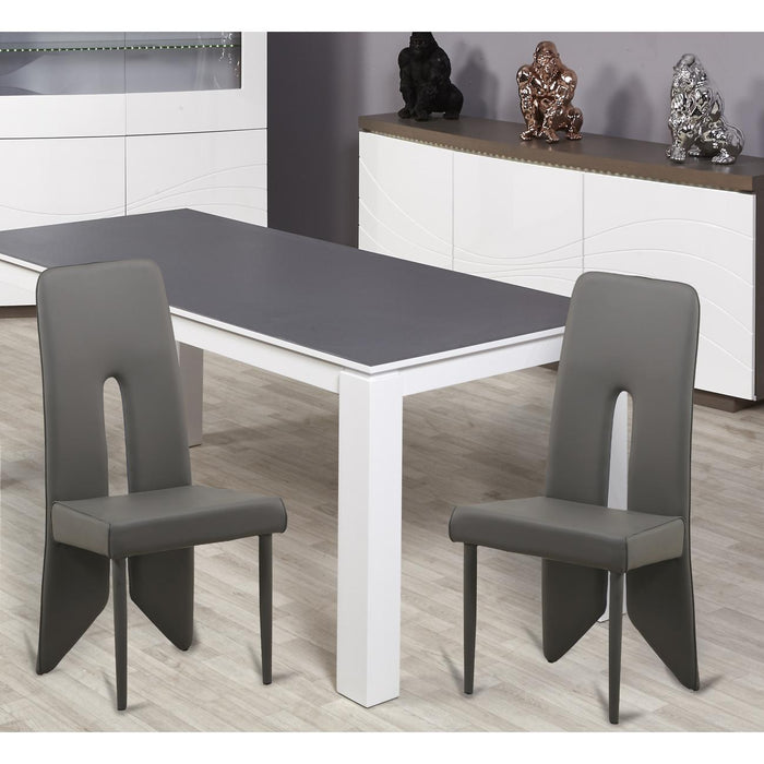 Chaise 58200GR - VENUS CHAISE PU 47,5 X 45 X 101 H - Lot de 1