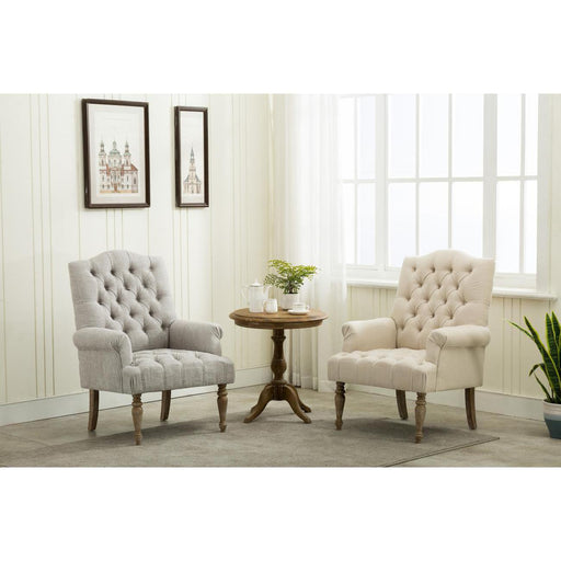 Chaise 61202LI - Hurley Beige - Lot de 1