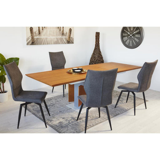 Chaise 55126GA - Rany Gris - Lot de 4