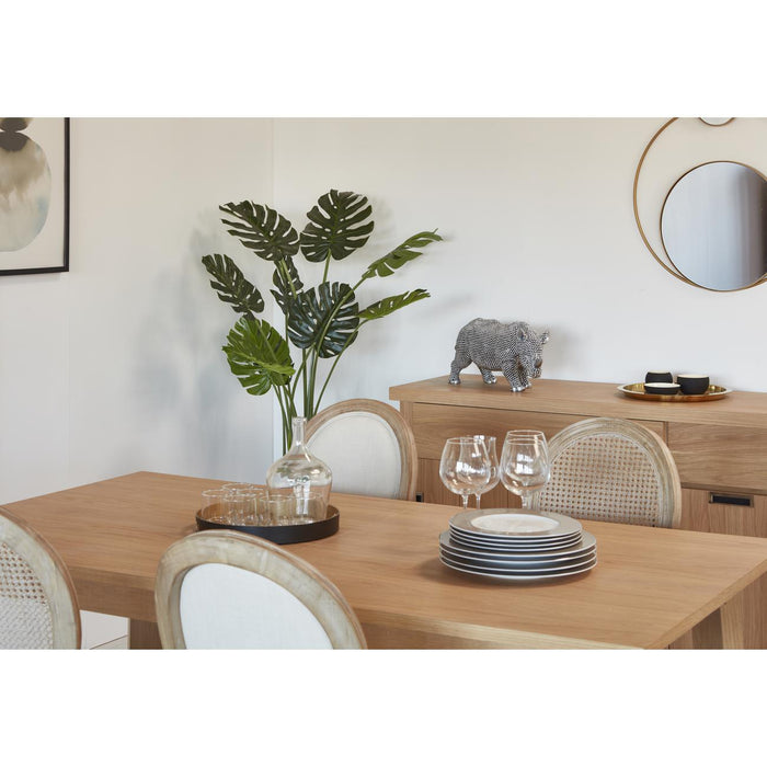 Deco statue 47547AR - Rino Argent - Lot de 1