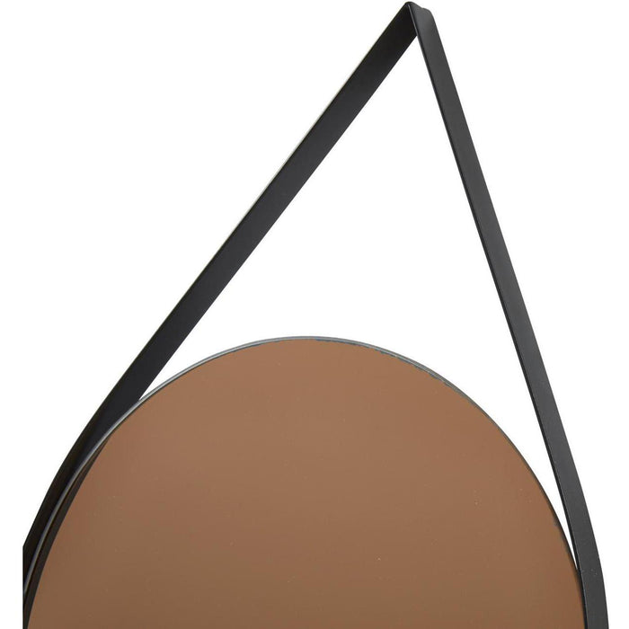 Deco miroir 67189NO - Torn Noir - Lot de 1