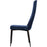 Chaise 52867BU - Adeline Bleu - Lot de 4