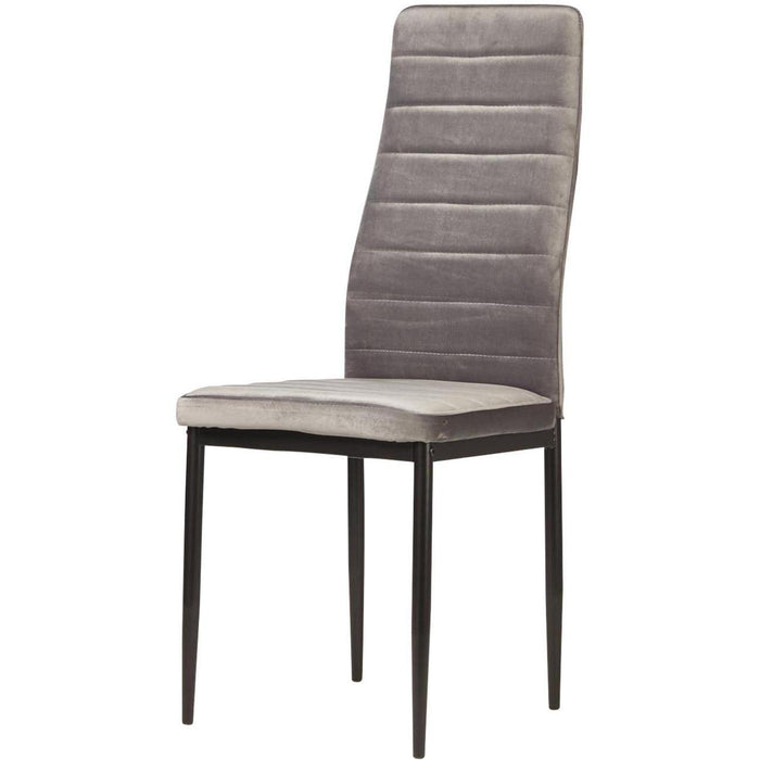 Chaise 58206GR - Bree Gris - Lot de 4