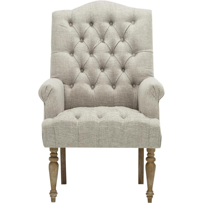 Chaise 61202GR - Hurley Gris - Lot de 1