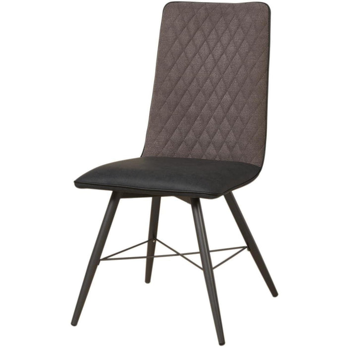 Chaise 50319NO - Orkney Noir - Lot de 2