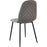 Chaise 39540GR - Hoverton Gris - Lot de 4