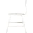 Chaise 42702BL - Vetro Blanc - Lot de 2