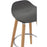 Chaise 47765GR - Cata Gris - Lot de 1