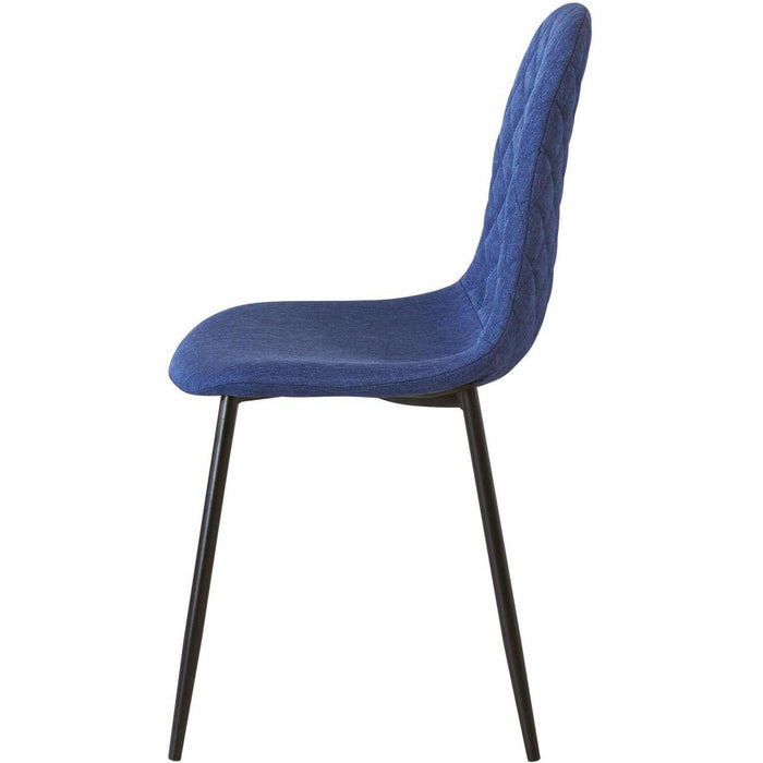 Chaise 39541BU - Simi Bleu - Lot de 4