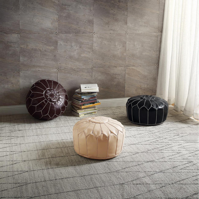 Pouf 13838BE - Fesa Beige - Lot de 1